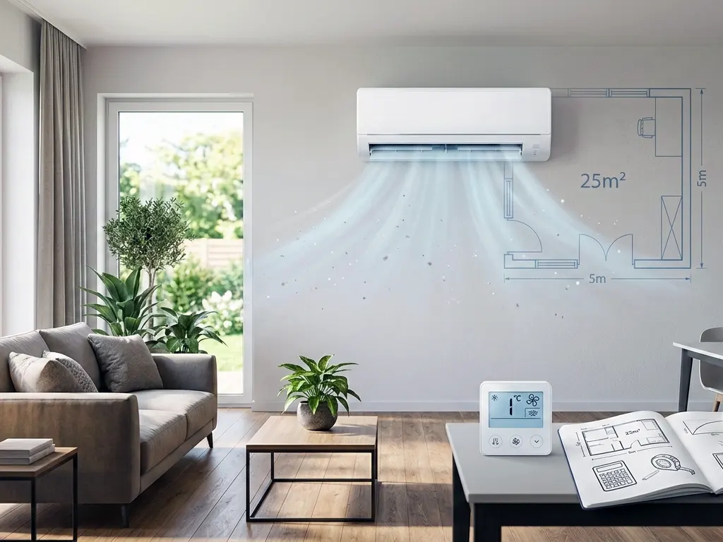 Як розрахувати потужність побутового кондиціонера?