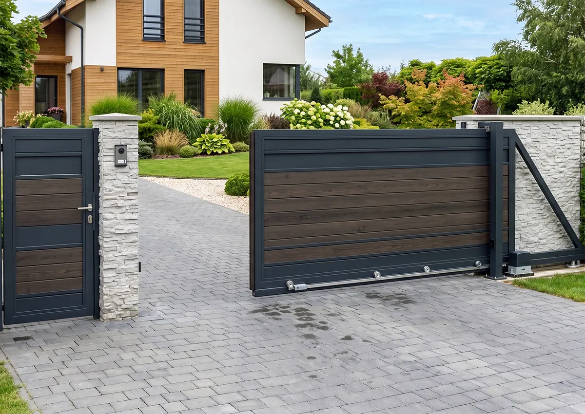 Откатные ворота: цены, выбор и удобное решение для частного дома