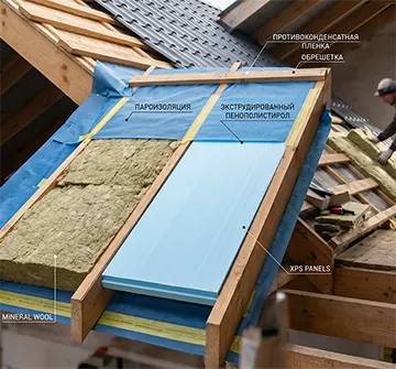 Як правильно утеплити скатну покрівлю: порівняння матеріалів