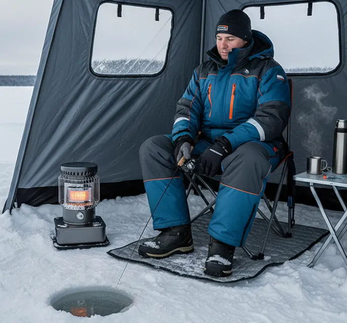 Комфорт на кризі: як не замерзнути при багатогодинній рибалці