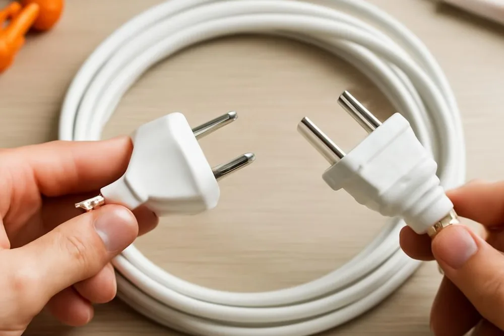 Як безпечно та швидко зробити кабель з вилкою на обох кінцях