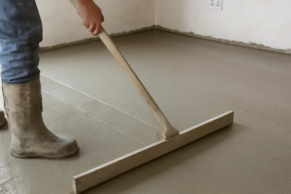 Как правильно сделать бетонный пол: пошаговая инструкция