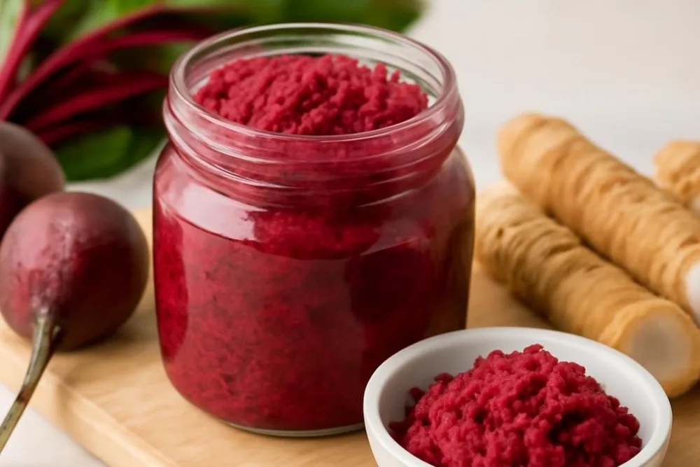 Як приготувати червоний хрін самостійно: простий рецепт