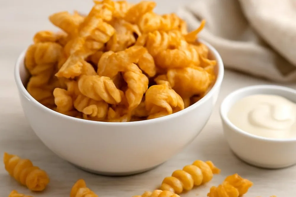 Як приготувати хрумкі чіпси з макаронів у домашніх умовах