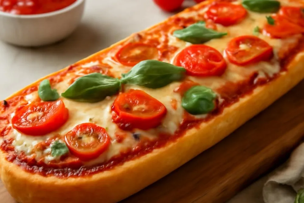 Как приготовить вкусную пиццу из батона дома