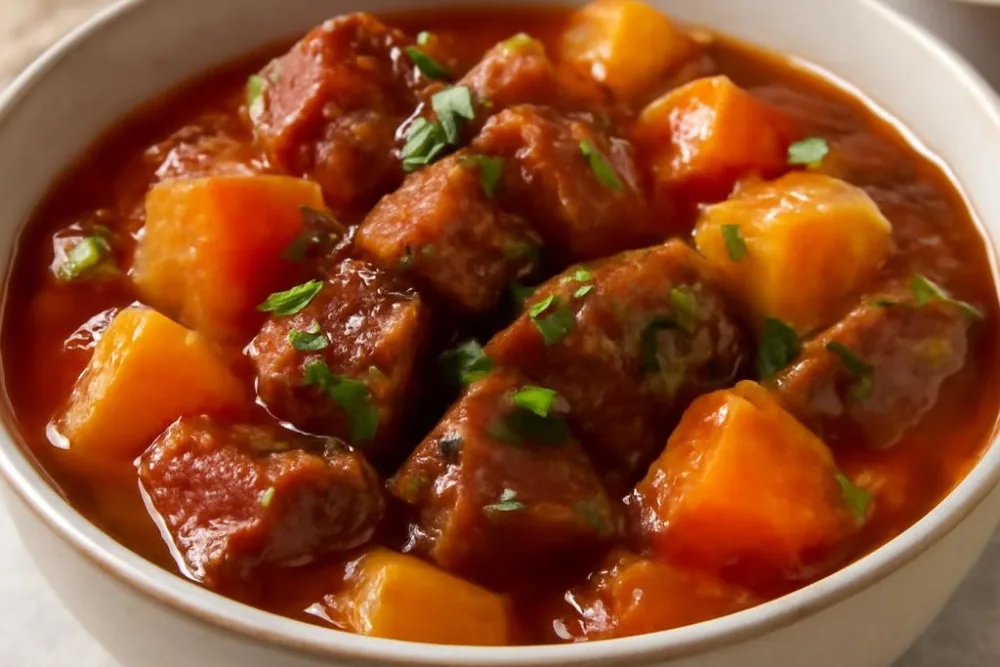 Как приготовить вкусный говяжий гуляш дома