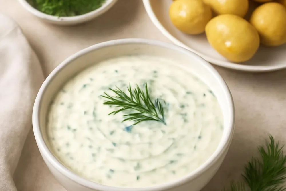 Как приготовить вкусный соус к молодой картошке