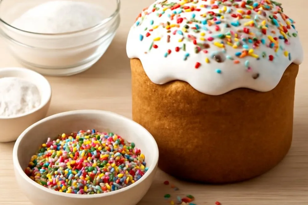 Как сделать идеальную посыпку для кулича своими руками