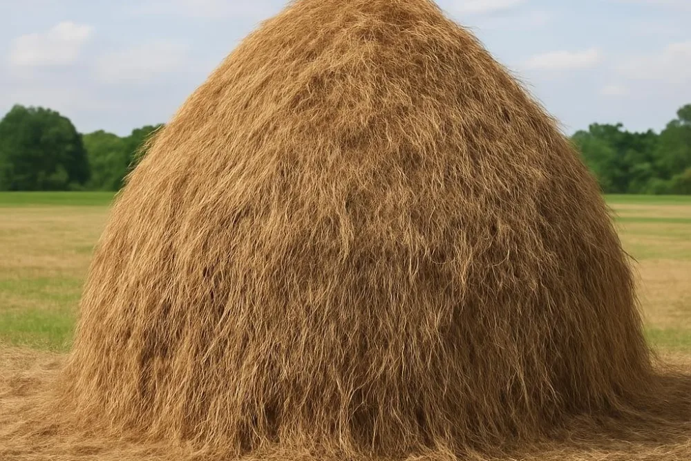 Як зробити копицю сіна