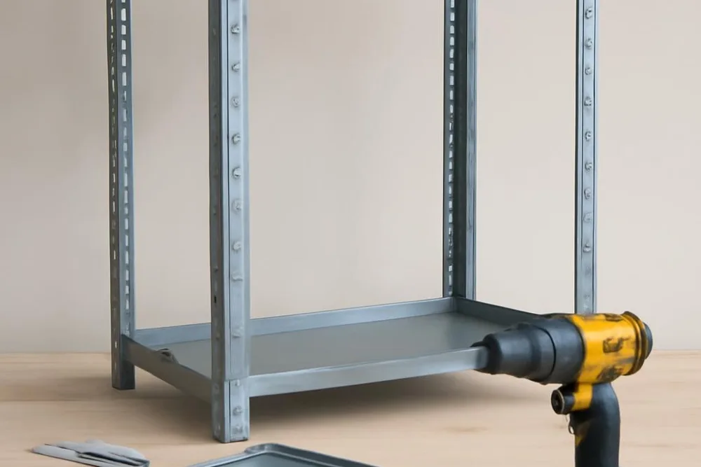 Як зробити металевий стелаж своїми руками: покрокова інструкція