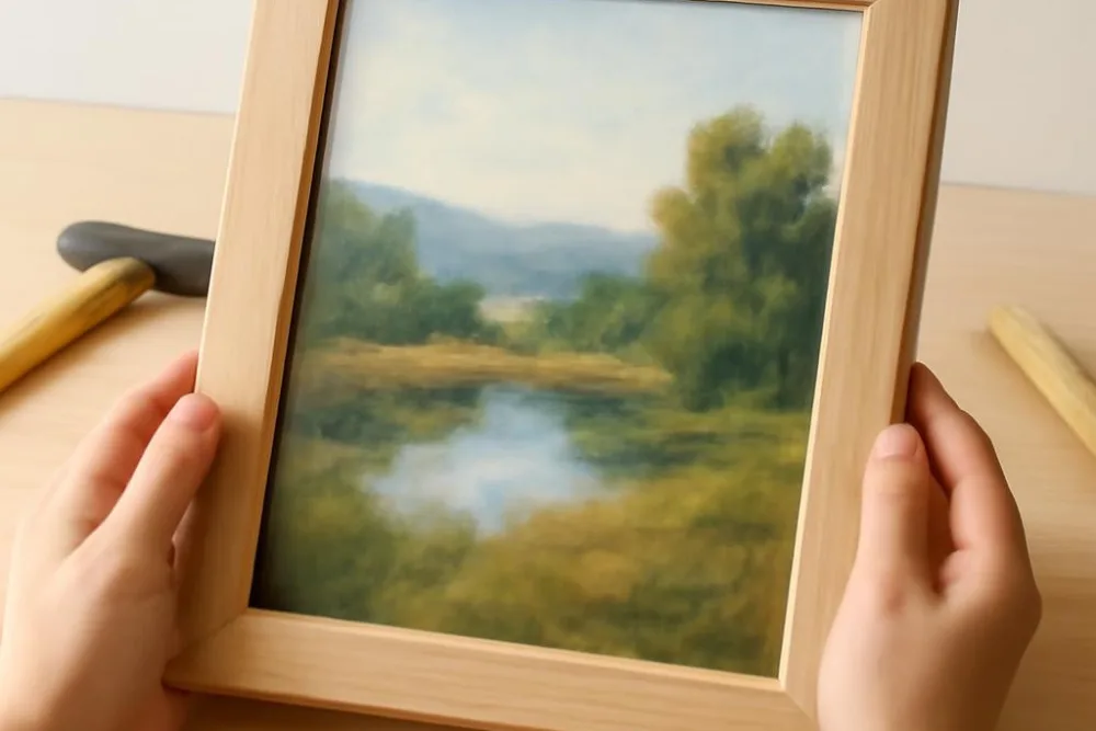 Як зробити рамку на картину своїми руками