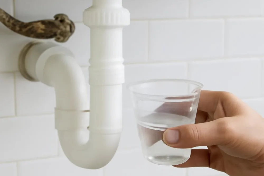 Как сделать тест на подтекание воды